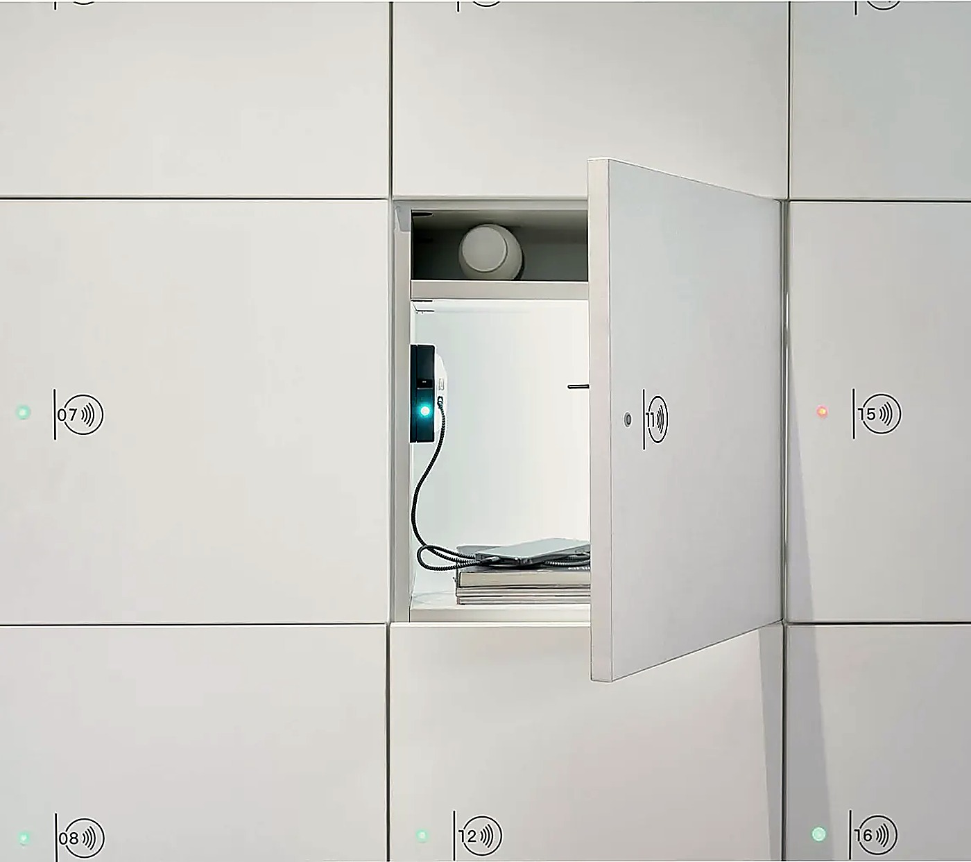 Gantner Netlock Schließfachsystem